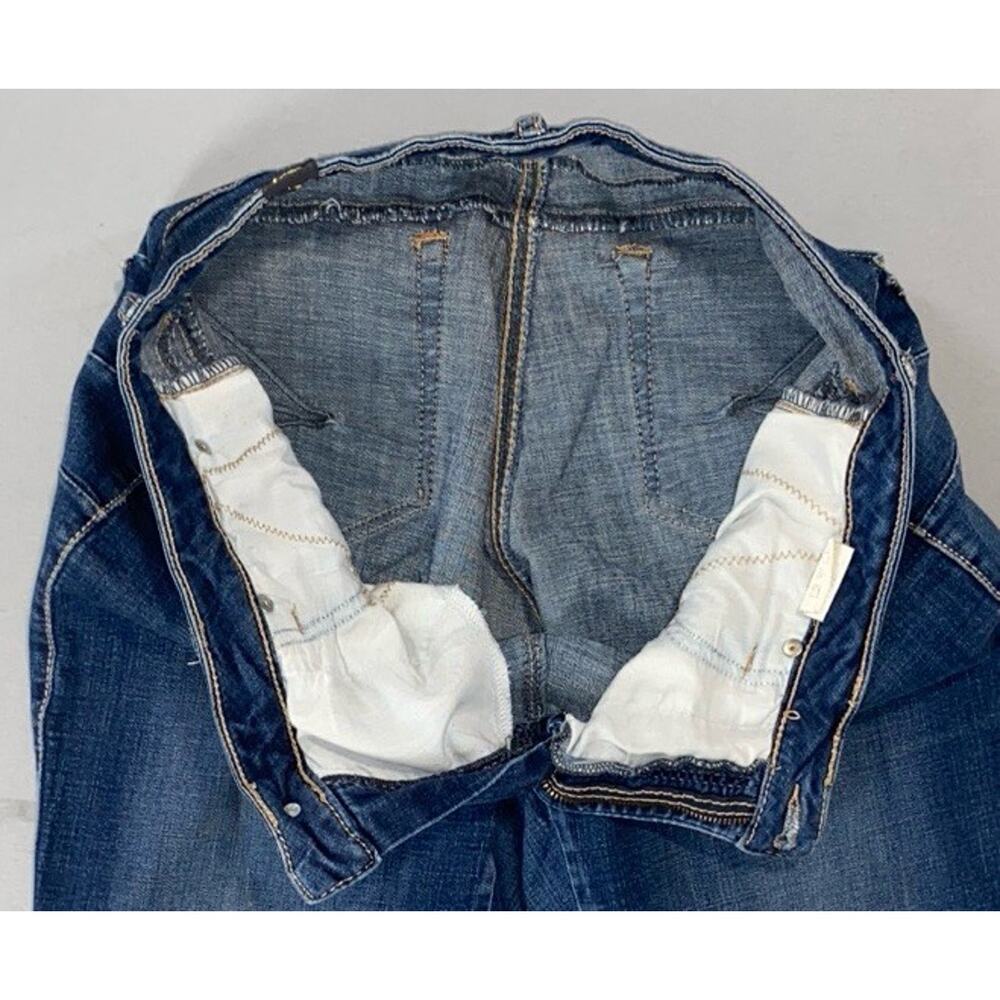 Aura by Wrangler Bootcut 5-Pocket Stretch Denim Jeans. Medium Wash, Women's 12. - Picture 7 of 9
